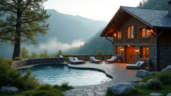 Séjour romantique dans un chalet avec spa aux Vosges
